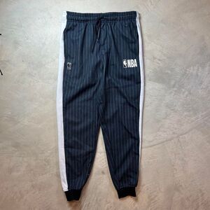 Nba Men's Navy and Black Trousers
